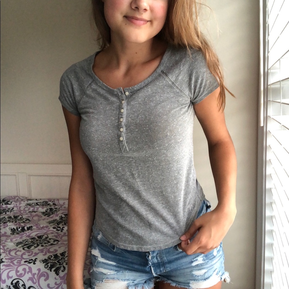 Abercrombie Kids Button Down Tee